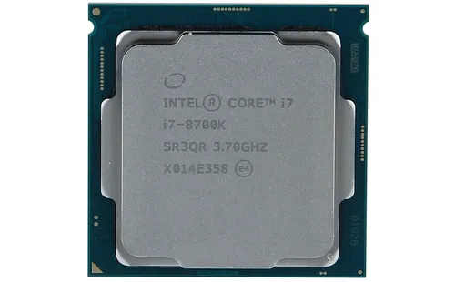Intel Core i7-8700K Prozessor (12 MB Cache, bis zu, 6 core, 3.70 GHz)