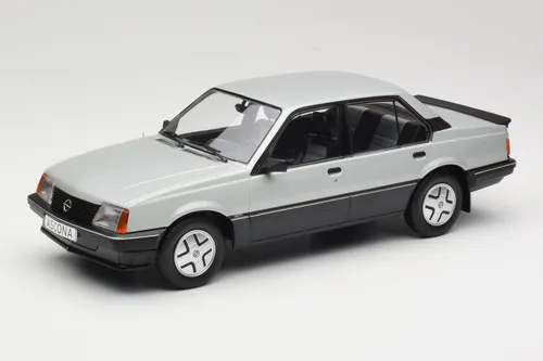 Opel Ascona C SR 1981 Modellauto 1:18 MCG - Detailgetreues Standmodell in Silber, Maßstab 1:18, ideal für Sammler und Opel-Fans, mit OVP und hochwertigem Die-Cast Material.