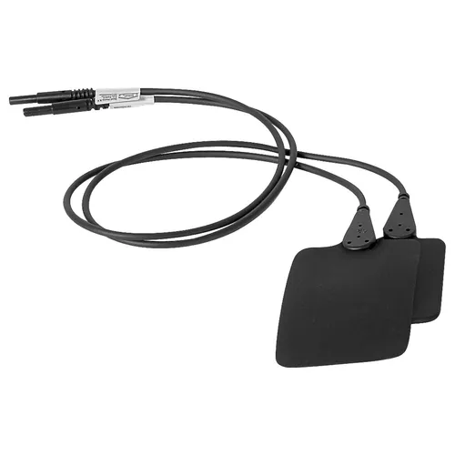 Enraf-Nonius Gummi-Elektroden für Elektrotherapiegeräte, 6x8 cm, 2 Stück - Hochwertige Gummi-Elektroden, ideal für Elektrotherapiegeräte. Beidseitig verwendbar, mit praktischem Adapteranschluss (ø 2 mm). Maße: 6x8 cm. Für eine effiziente Anwendung im professionellen Umfeld.