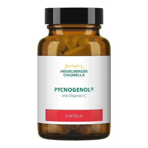 Pycnogenol Kapseln - Hochdosiert mit Vitamin C - Vitalität mit hochdosiertem Pycnogenol aus Kiefernrinde und Vitamin C, in extra kleinen, veganen Kapseln für optimale Bioverfügbarkeit. Ideal zur Unterstützung des Immunsystems und antioxidativen Schutz.
