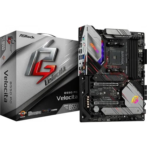 Asrock B550 PG Velocita Socket AM4 ATX AMD  B550 Asrock 4710483931550