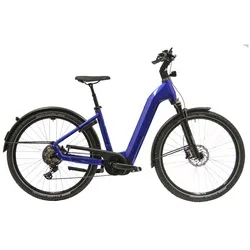 Flyer Gotour 7.10 SE Comfort - Enzian Blue - 53cm | 29 - E-Bike, komfortabler Rahmen-Einstieg und aufrechte Sitzposition schonen Knie, Rücken und Arme. Ideal für entspannte Fahrten auf Asphalt und im Gelände.