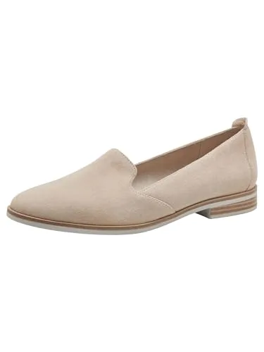 Tamaris Slipper 1-24298-42 beige - Eleganter Tamaris Slipper für lässige Outfits. Mit angenehmer Absatzhöhe und runder Schuhspitze bietet er optimalen Tragekomfort. Ideal für warme Sommertage dank des stylischen Lowcut Designs.
