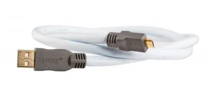 Supra USB Kabel 2.0 A-Micro B - 2 Meter - Hochwertiges 2 Meter USB 2.0 A-Micro B Kabel für flexible Geräteplatzierung. Mit optimaler Abschirmung für störungsfreie Datenübertragung und langlebigen Anschlüssen - ideal für Ihre USB-Anforderungen.