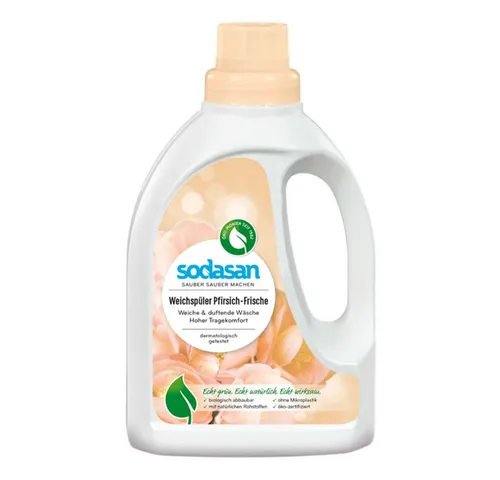 Sodasan Weichspüler - Pfirsich 750ml Weichspüler