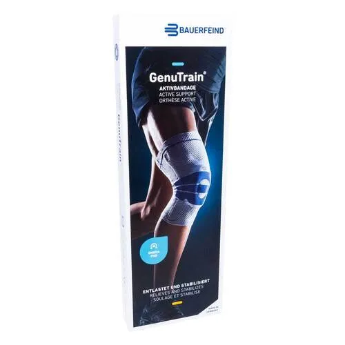 Genutrain Kniebandage Größe 7 schwarz - Kniebandage für optimalen Halt und Unterstützung. Ideal für den täglichen Einsatz und zur Unterstützung der Pflege. Größe 7, komfortabel und strapazierfähig.