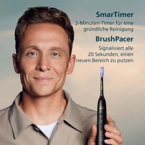 PHILIPS Sonicare HX7421/01 Series 7100 Elektrische Zahnbürste - Effektive Reinigung für gesunde Zähne und Zahnfleisch, mit 2 Intensitätsstufen und langlebigem Akku – ideal für die tägliche Mundpflege.