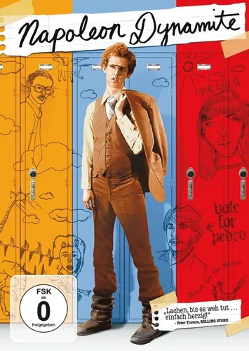 NAPOLEON DYNAMITE (JON HEDER, JON GRIES, AARON RUELL,...) DVD NEU