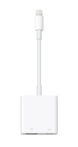 Apple Lightning auf USB 3 Kamera-Adapter - Vielseitiger Adapter für iPad Pro, unterstützt USB 3 für schnelle Datenübertragung und zahlreiche Geräteanschlüsse