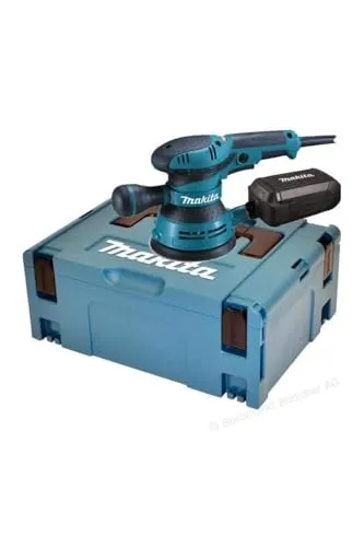 Makita BO5041J Exzenterschleifer 125 mm - Original Qualität im MAKPAC, langlebig und robust, ideal für präzise Schleifarbeiten