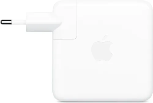 Apple MQLN3ZM/A USB-C Power Adapter 70W - Netzteile / Strom Adapter, ideal für schnelles Laden von MacBook und iPad Pro mit kompakter Bauweise für unterwegs.