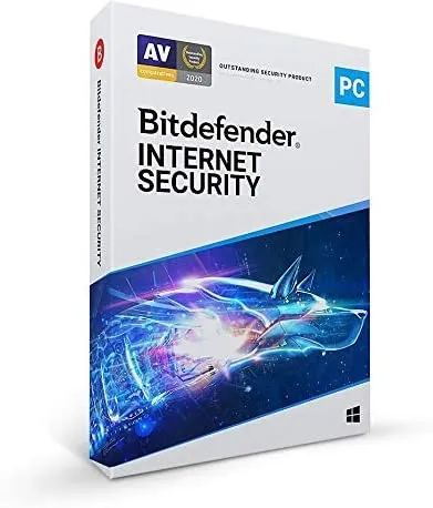 Bitdefender Internet Security 2025 - 1 Gerät, 18 Monate Download - Security-Suiten mit umfassendem Schutz vor Online-Bedrohungen, ausgezeichnet mit mehreren Preisen und minimalen Auswirkungen auf die Systemleistung.