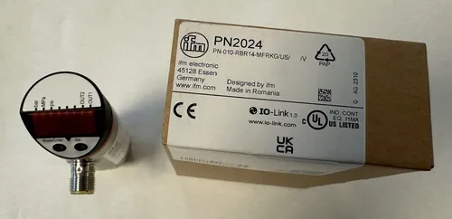 IFM Drucksensor mit Display PN2024 / PN-10-RBR14-MFRKGUS/US/ /V Neu in OVP
