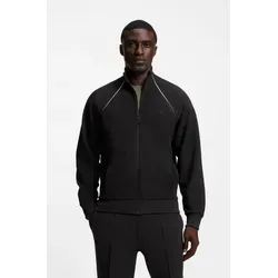 BOSS GREEN Sweatjacke Skaz mit Markenlabel - Modische Sweatjacke von BOSS GREEN für einen lässigen Look. Mit bequemer Passform, langen Ärmeln und praktischen Eingrifftaschen. Ideal für Freizeit und Sport – bleibt bequem und stylisch!