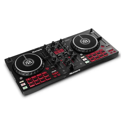 Numark Mixtrack Pro FX DJ Controller - DJ-Controller in Schwarz, ideal für Einsteiger und Profis, mit intuitiven Bedienelementen und leistungsstarker Software für kreative Mixe.