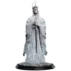 The Lord of the Rings - Witch-king of the Unseen Lands Statue - Spielfiguren, meisterhaft gestaltet von Brigitte Wuest, fängt die unheimliche Präsenz des Witch-kings mit beeindruckender Detailtreue und einer Höhe von 43 cm.