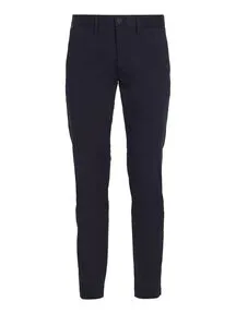 Chinohose TOMMY HILFIGER "Chino Bleecker 1985 PIMA CO" - Wanderhosen für Herren, kombinierbar und bequem mit 96% Baumwolle für optimalen Tragekomfort und Freizeitaktivitäten.