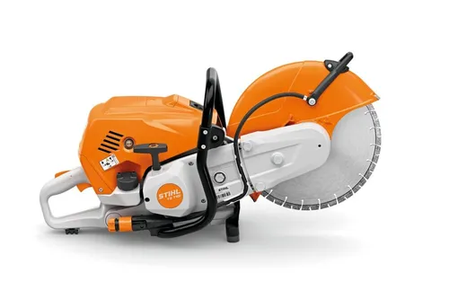 STIHL Benzin-Trennschleifer TS 710i - 350 mm Kunstharz-Trennscheibe inklusive - Laubgeräte mit leistungsstarkem Benzinmotor, ideal für präzise Schnitte in Beton und Stein.