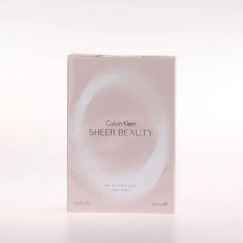 Calvin Klein Beauty Sheer Eau de Toilette 100 ml - Damenduft mit blumig-fruchtiger Note, der Natürlichkeit und Charme ausstrahlt – ideal für junge Frauen, die einen verführerischen, aber dezenten Duft suchen.