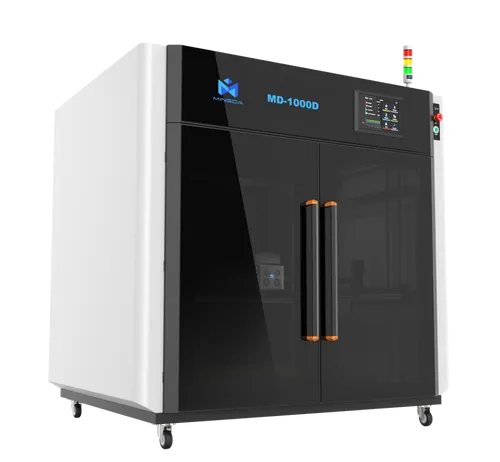 Mingda MD-1000D 3D Drucker - 3D-Drucker mit großem Bauvolumen von 1 m³, ideal für große Prototypen und robuste Ganzmetallkonstruktion für Stabilität und Präzision.