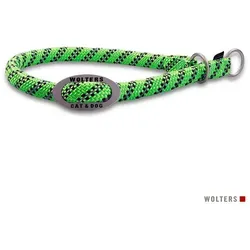 Wolters Hunde-Halsband Everest-Tauprogramm Schlupfhalsband, Nylon, in verschiedenen Größen grün|schwarz 0,9 cm x 35 cm
