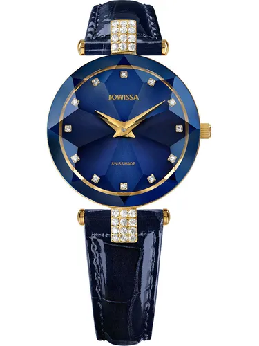 JOWISSA Quarzuhr Jowissa J5.617.M Facet Strass Damen 29mm 5ATM Jowissa J5.617.M Facet Strass Damen 29mm 5ATM