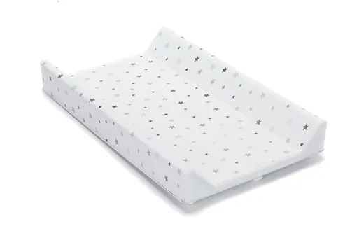 Fillikid Wickelauflage Wickelplatte Exklusiv, Sterne - Wickelauflage für Neugeborene, mit ansprechendem Sternen-Design und hoher Polsterung für maximalen Komfort während des Wickelns.