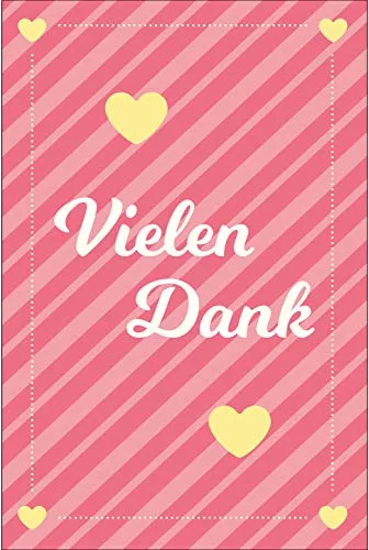Stück Exclusive Premium Dankeskarten (Klappkarten) mit Umschlägen, Dankeschön, Karten, Danke Dankekarten, Hochzeit, Geburt, Baby, Taufe, Abschied, Geburtstag, Jubiläum 10