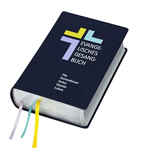 Evangelisches Gesangbuch Württemberg - Geschenkausgabe in hochwertigem Ledereinband mit elegantem Silberschnitt, ideal für besondere Anlässe und Sammler.