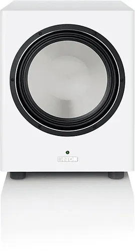 CANTON Townus Sub 12 weiß seidenmatt - Hochwertiger Subwoofer - Lautsprecher mit kraftvollem Bass und elegantem Design, ideal für ein beeindruckendes Klangerlebnis zu Hause.