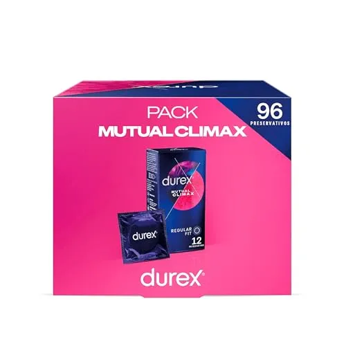 DUREX Preservativos Mutual Climax 96 unidades