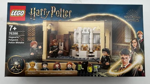 Lego Harry Potter 76386 - Misslungener Vielsafttrank - LEGO Bausatz für Fans von Harry Potter, enthält spannende Szenen und Figuren, ideal für kreative Abenteuer im Alter von 8-14 Jahren.