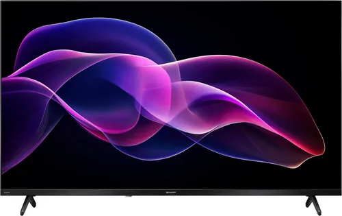 Sharp 2T-C40HF3x QLED-Fernseher - 40 Zoll Full HD Smart-TV mit Google TV für nahtlose Unterhaltung und personalisierte Empfehlungen aus über 10.000 Apps.