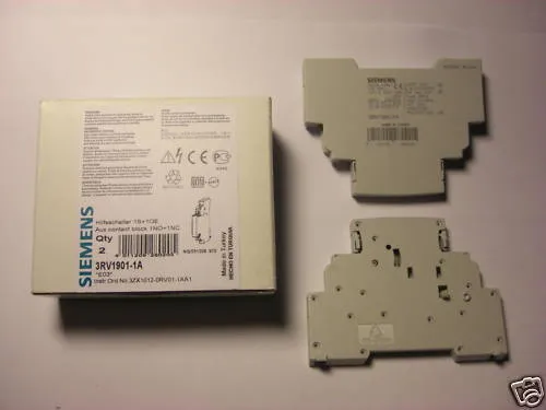 Hilfsschalter f. Leistungsschalter Siemens 3RV1901-1A 2