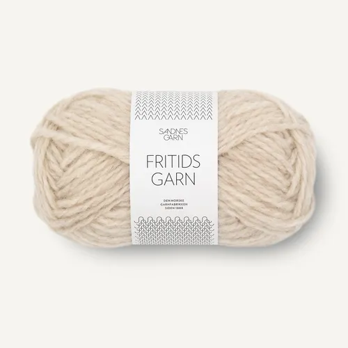 FRITIDSGARN von SANDNES GARN - NATURMELERT (2641) - 50 g / ca. 70 m Wolle