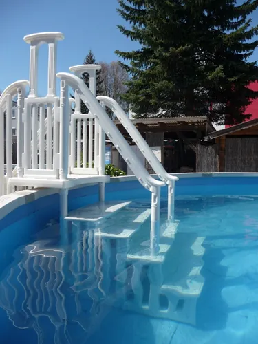 Kunststoffeinstieg Easy-Step 4x4 safety Poolleiter Schwimmbadtreppe Pooltreppe