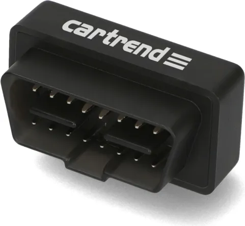 WIFI OBD2 Diagnosescan-Werkzeug - OBD-II Diagnosewerkzeug für alle OBD II Fahrzeuge ab 2003, kompakt und einfach über App steuerbar, zeigt aktuelle Sensordaten wie Motordrehzahl und Kühlmitteltemperatur.