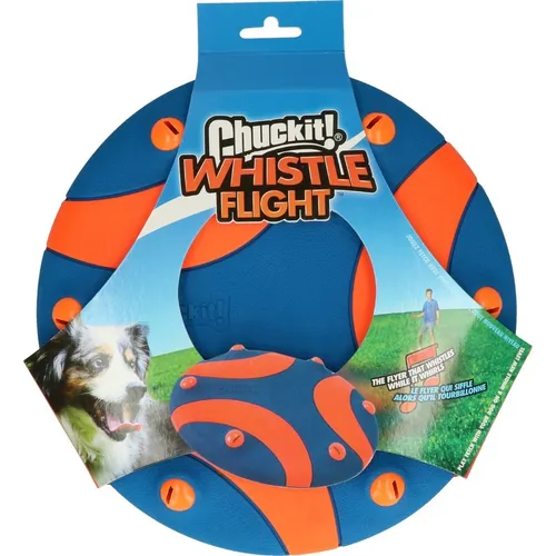 Chuckit! - Whistle Flight - Frisbee - ca. 28 cm - Hundespielzeug