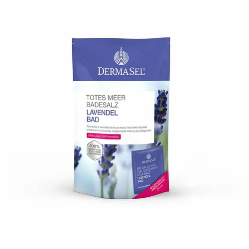 DERMASEL Totes Meer Badesalz+Lavendel SPA 1 P PZN07389811