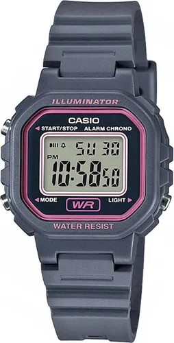 Casio LA-20WH-8ADF Kinderuhr - Armbanduhren mit Quarzmechanismus, LED-Hintergrundbeleuchtung und Stoppuhrfunktion - ideal für aktive Kinder!