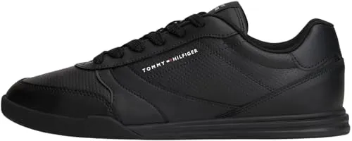 Tommy Hilfiger Herren LoPro Cup Leather Fm0fm05677 Low-Top Schwarz, 44 EU - Stylische Low-Top-Schuhe von Tommy Hilfiger in klassischem Schwarz. Ideal für lässige Outfits und den täglichen Gebrauch.