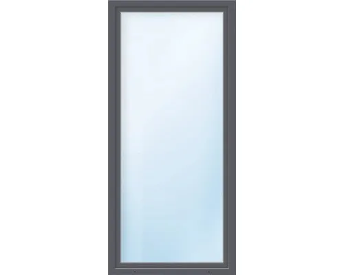 ARON Basic+ Terrassentür Kunststoff 1 Flügelig (Dreh-Kipp) 75x205 cm RAL 7016 an