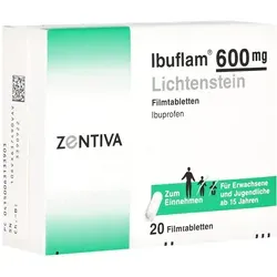 IBUFLAM 600 mg Lichtenstein Filmtabletten 20 St