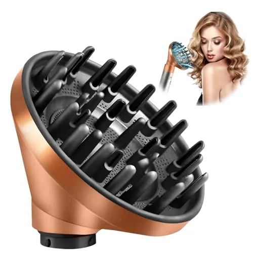 Verbesserter Diffusor-Aufsatz für Dyson Airwrap – 973365-01 - Praktischer Diffusor-Aufsatz für Dyson Airwrap, verwandelt den Styler in einen Haartrockner. Hergestellt aus hochwertigem Material für schnelles Trocknen und gleichmäßige Luftverteilung. Ideal für verschiedene Haartypen.