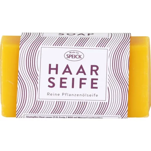 Haarseife made by Speick 45 g - Haarseife für natürliche Haarpflege, sanft reinigend und nachhaltig, ideal für alle Haartypen.
