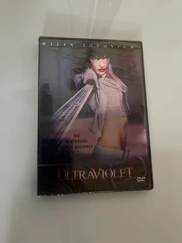 ULTRAVIOLET mit Milla Jovovich - Original deutsche DVD NEU - Sci-Fi & Fantasy Film mit Milla Jovovich, in originaler Verpackung und FSK 12, ideal für Genre-Fans und Sammler.