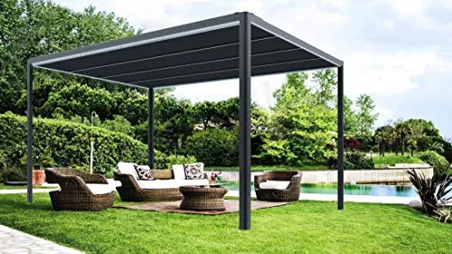 Gutta Pergola Tissu Solair 3 x 3 m