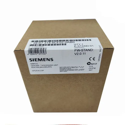 SIEMENS S7-300 CPU 314C-2DP 6ES7314-6CF02-0AB0 - SPS-Prozessoren, leistungsstarker CPU für effiziente Automatisierungslösungen in der Industrie