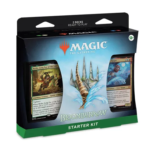Magic the Gathering - Bloomburrow Starter Kit - Einsteiger Set für TCG-Fans - TCG OVP Displays, ideal für Einsteiger mit Booster-Inhalten und spannenden Charakteren aus der Standard-Edition.