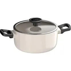 BergHOFF Leo Kasserolle 20 cm – Nachhaltig & Vielseitig - Entdecken Sie die BergHOFF Leo Kasserolle mit 20 cm Durchmesser und 2,8 l Volumen. Hergestellt aus 100% recyceltem Aluminium, ideal für alle Wärmequellen und mit praktischen Glasdeckel für einfache Kontrolle beim Kochen.